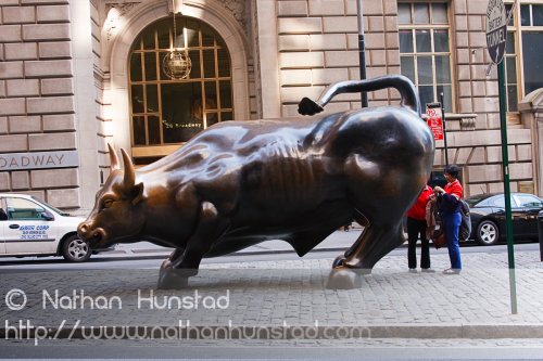 The famous Wall Street Bull (real name 